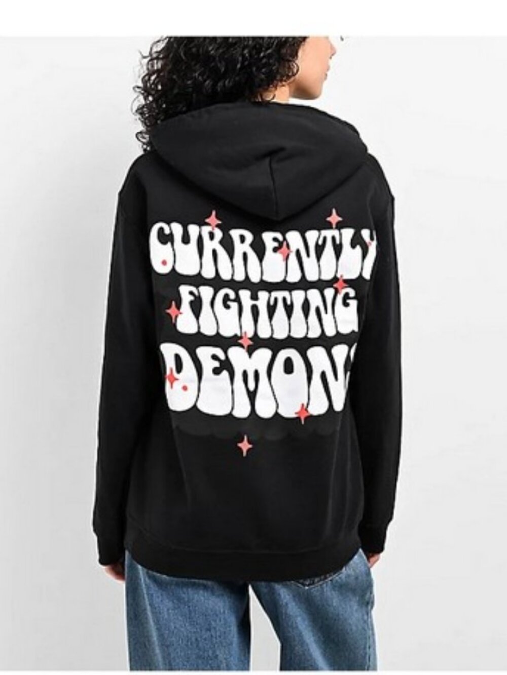 XPLR Currently Fighting Black Hoodie